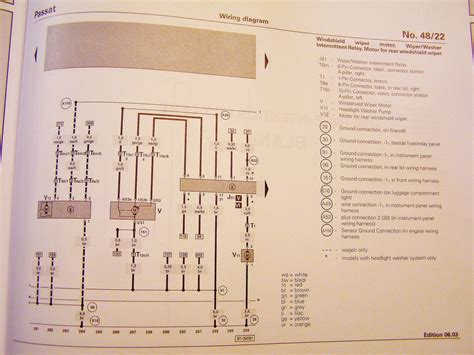 B5 Passat Headlight Wiring Diagram